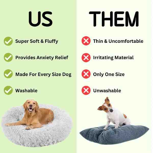 Rainbow Furry Pet Bed – Super Soft & Comfy Summer For Cat & Dog