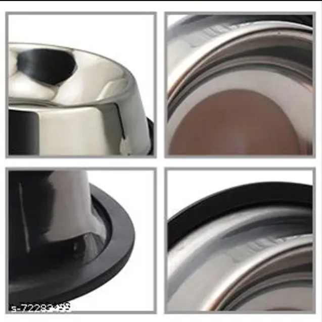 Fouresta Dog Bowl 720 ml Non-Skid Food Water Feeding Pet Bowl (Purple)