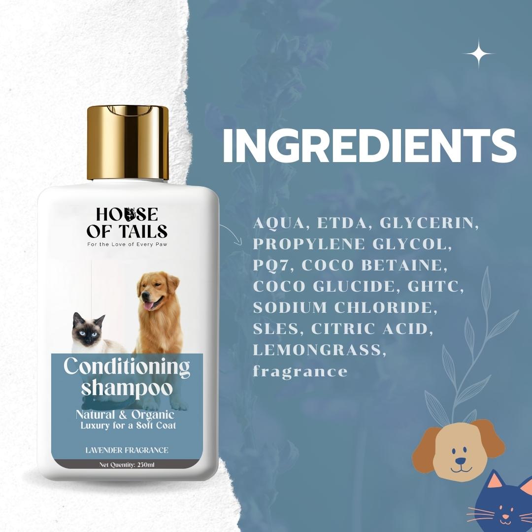 🐾 Conditioning Shampoo: Natural & Organic Luxury for a Soft Coat