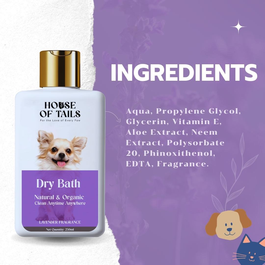 🚰 Dry Bath: Natural & Organic Clean Anytime Anywhere