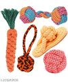 Dog Rope toys 100% natural for dogs & Cats 😺🐶❤️(COMBO OF 5)