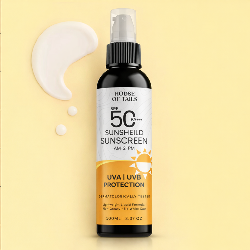 SPF 50 PA+++ Sunscreen Cream | Lightweight & Non Greasy Sun Protection for All Skin Types