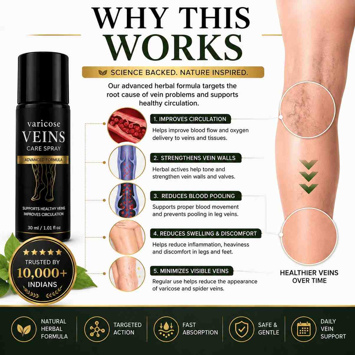 Pain Relief Spray - for Varicose Veins