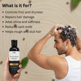 Keratin Shampoo 100ml for Men & Women | Smooth & Silky Hair Care Shampoo for Dry, Frizzy & Damaged Hair | Nourishing Formula for Soft, Shiny & Manageable Hair | Daily Use Hair Repair Shampoo